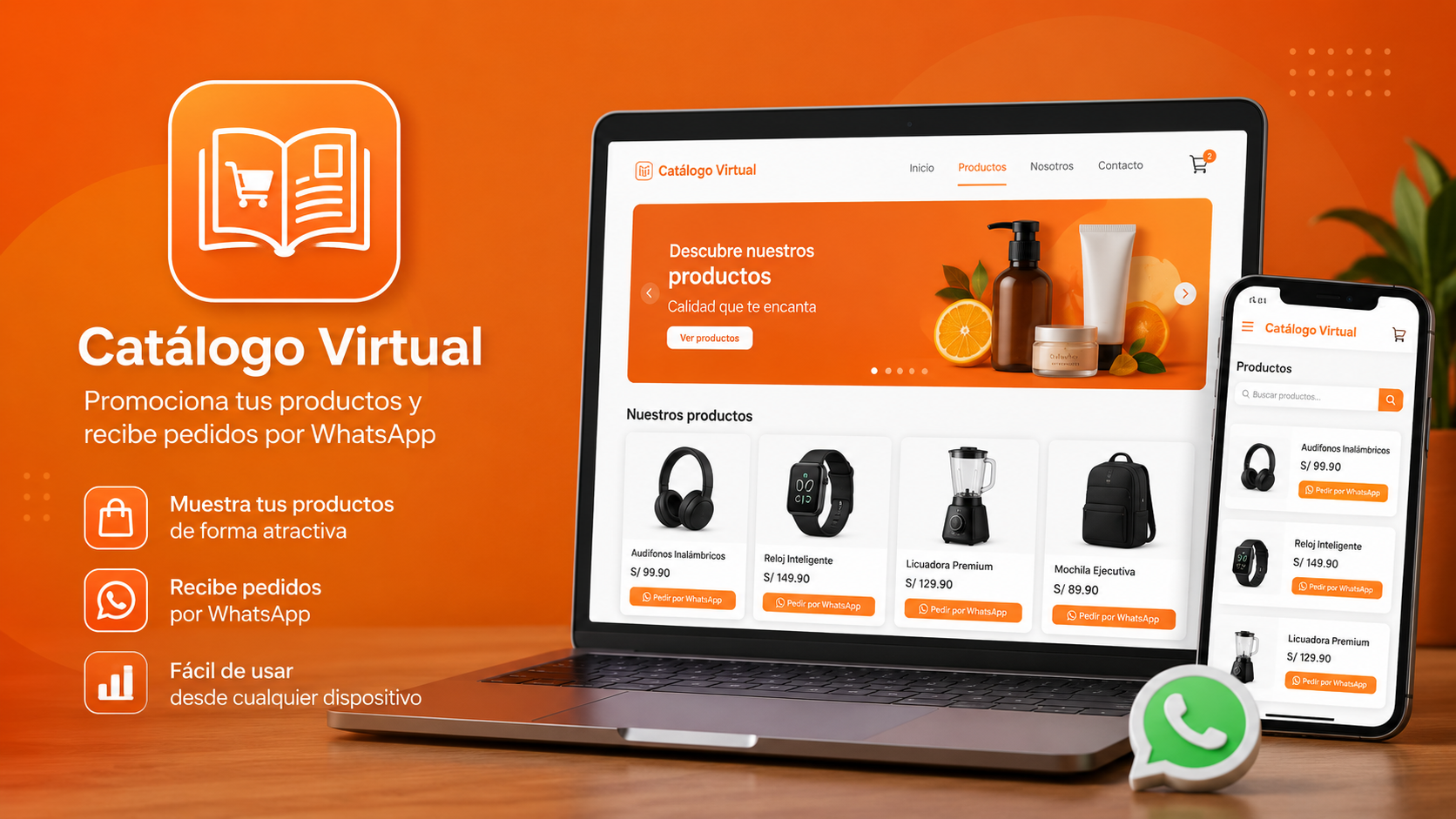 Catálogo Virtual para WhatsApp